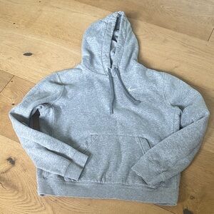 Nike women’s Heather Gray Hoodie XS  girls 10/12